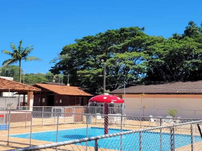 Piscina infantil do Centro de Lazer.